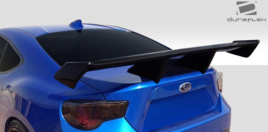 2013-2020 Scion FR-S Toyota 86 Subaru BRZ Duraflex Zeus 1600mm Wing Trunk Lid Spoiler - 1 Piece / Vehicle Year Make Model Trim - 2013-2020-Scion FRS ALL / Product Type - Wing / Style Name -Zeus / Kit Material - FRP (Fiberglass Reinforced Plastics) / Notes -