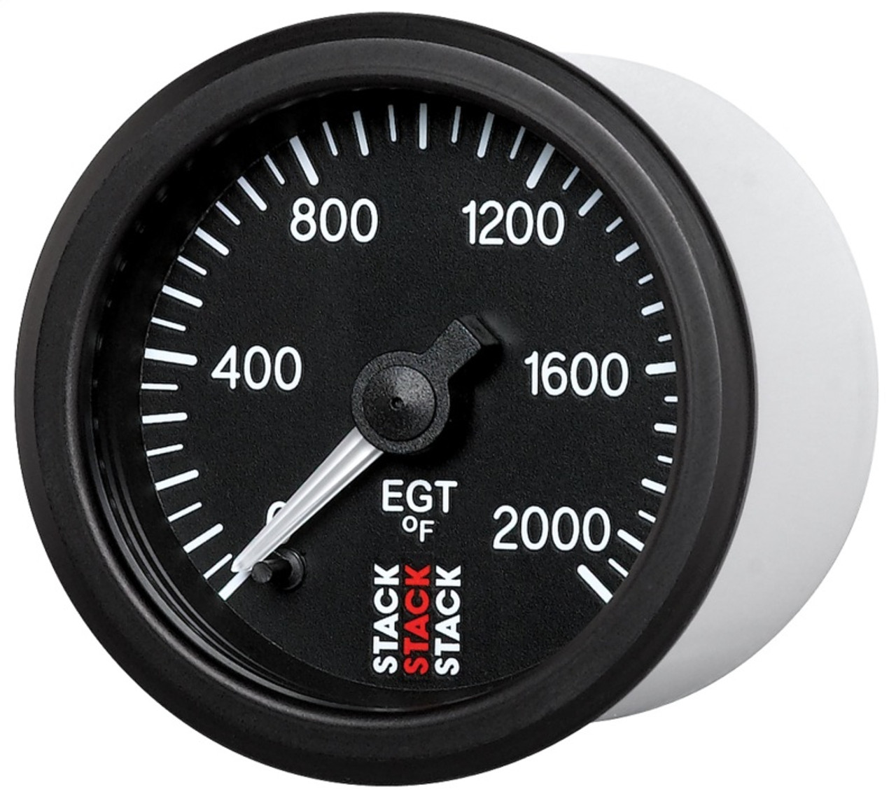 Autometer Stack 52mm 0-2000 Deg F Pro Stepper Motor Exhaust Gas Temp Gauge - Black - ST3314