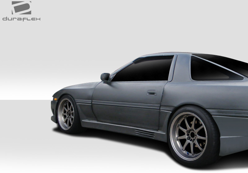 1986-1992 Toyota Supra Duraflex Spec R Side Skirt Rocker Panels - 2 Piece / Vehicle Year Make Model Trim - 1986-1992-Toyota Supra ALL / Product Type - Sideskirts / Style Name -Spec R / Kit Material - FRP (Fiberglass Reinforced Plastics) / Notes -