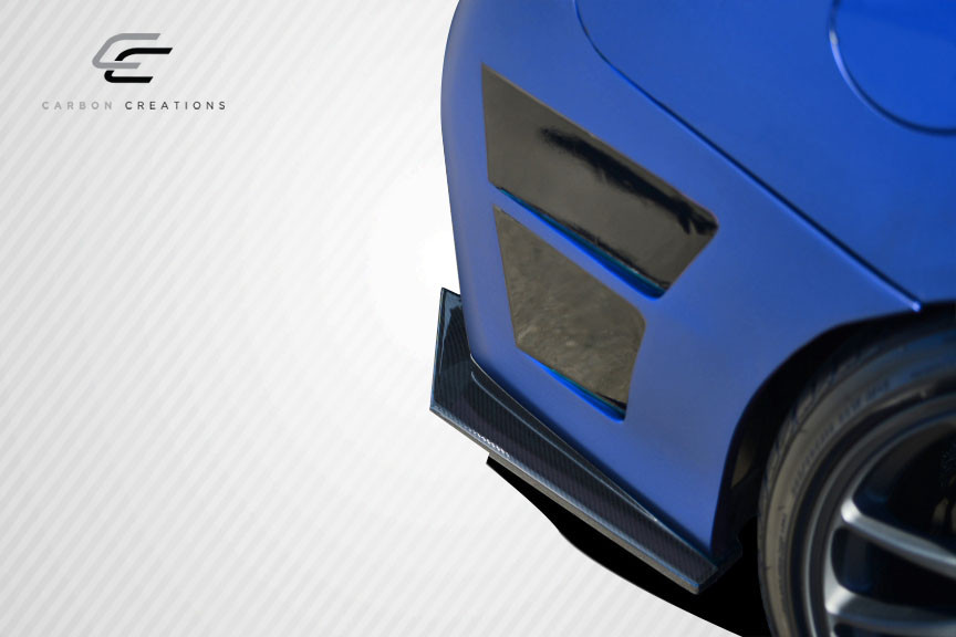 2015-2021 Subaru WRX Carbon Creations NBR Concept Rear Splitters - 2 Piece (S) / Vehicle Year Make Model Trim - 2015-2021-Subaru WRX ALL / Product Type - Rear Lip/Add On / Style Name -NBR Concept / Kit Material - Carbon Fiber / Notes -