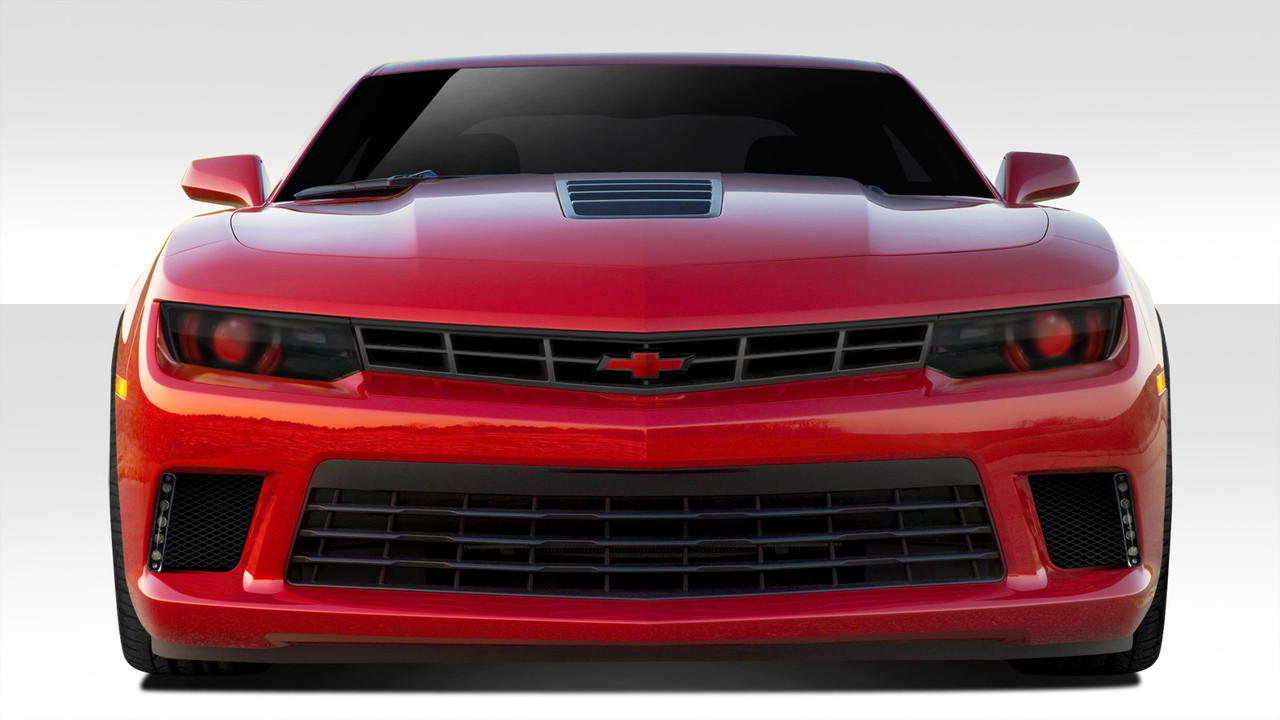 2014-2015 Chevrolet Camaro Duraflex GT Concept Body Kit - 4 Piece - Includes GT Concept Front Bumper Cover (109794) GT Concept Side Skirt Rocker Panels (109796) GT Concept Rear Bumper Cover (109797) / Vehicle Year Make Model Trim - 2014-2015-Chevrolet Camaro ALL / Product Type - Kit / Style Name -GT Concept / Kit Material - FRP (Fiberglass Reinforced Plastics) / Notes -