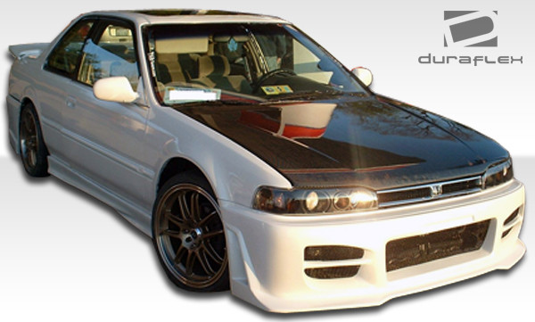 1990-1993 Honda Accord 2dr / 4DR Duraflex R34 Body Kit - 4 Piece - Includes R34 Front Bumper Cover (100935) Spyder Rear Bumper Cover (100925) Spyder Side Skirts Rocker Panels (100926) / Vehicle Year Make Model Trim - 1990-1993-Honda Accord 2DR / Product Type - Kit / Style Name -R34 / Kit Material - FRP (Fiberglass Reinforced Plastics) / Notes -