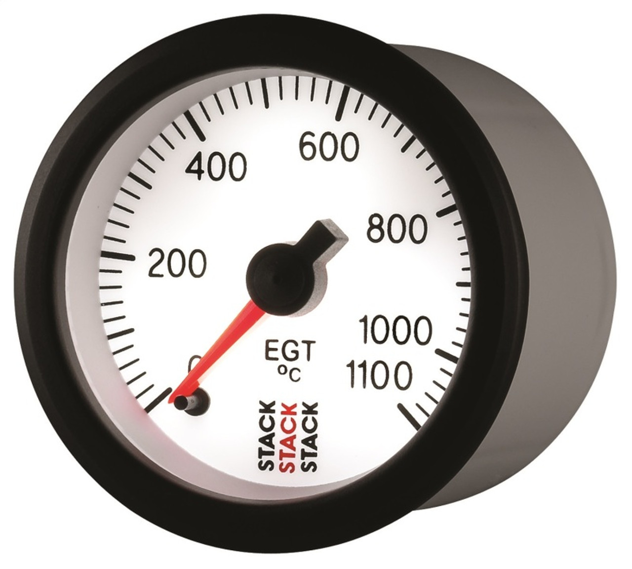 Autometer Stack 52mm 0-1100 Deg C Pro Stepper Motor Exhaust Gas Temp Gauge - White - ST3363