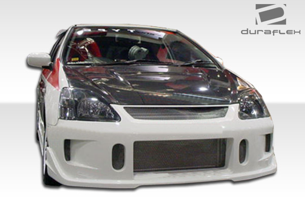 2002-2005 Honda Civic Si HB Duraflex JDM Buddy Body Kit - 4 Piece - Includes JDM Buddy Front Bumper Cover (100443) JDM Buddy Rear Bumper Cover (100444) JDM Buddy Side Skirts Rocker Panels (100445) / Vehicle Year Make Model Trim - 2002-2005-Honda Civic HB / Product Type - Kit / Style Name -JDM Buddy / Kit Material - FRP (Fiberglass Reinforced Plastics) / Notes -