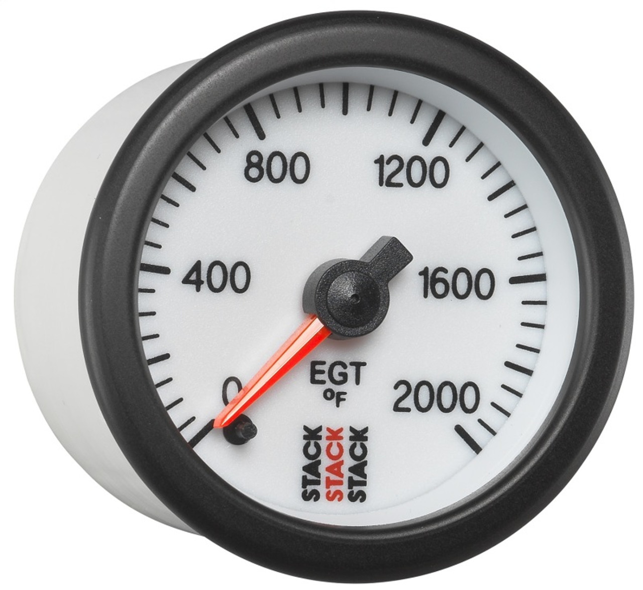 Autometer Stack 52mm 0-2000 Deg F Pro Stepper Motor Exhaust Gas Temp Gauge - White - ST3364