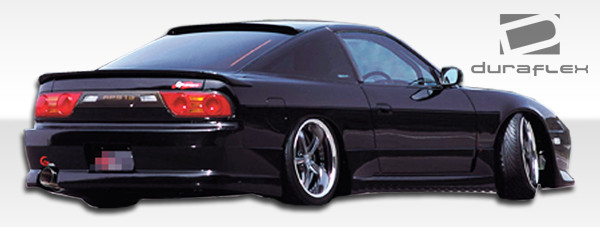 1989-1994 Nissan 240SX S13 HB Duraflex GP-1 Body Kit - 4 Piece - Includes GP-1 Front Bumper Cover (100862) GP-1 Rear Bumper Cover (100863) GP-1 Side Skirts Rocker Panels (100861) / Vehicle Year Make Model Trim - 1989-1994-Nissan 240SX HB / Product Type - Kit / Style Name -GP-1 / Kit Material - FRP (Fiberglass Reinforced Plastics) / Notes -