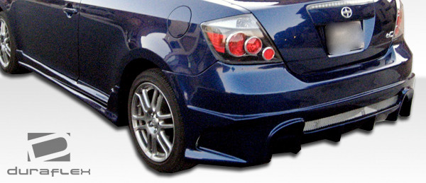 2005-2010 Scion tC Duraflex Raven Body Kit - 4 Piece - Includes Raven Front Bumper Cover (100671) Raven Rear Bumper Cover (100672) Raven Side Skirts Rocker Panels (100673) / Vehicle Year Make Model Trim - 2005-2010-Scion TC ALL / Product Type - Kit / Style Name -Raven / Kit Material - FRP (Fiberglass Reinforced Plastics) / Notes -