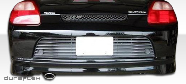 2000-2002 Toyota MRS MR2 Spyder Duraflex TD3000 Body Kit - 4 Piece - Includes TD3000 Front Lip Under Spoiler Air Dam (100206) TD3000 Rear Lip Under Spoiler Air Dam (100207) TD3000 Side Skirts Rocker Panels (100208) / Vehicle Year Make Model Trim - 2000-2002-Toyota MRS ALL / Product Type - Kit / Style Name -TD3000 / Kit Material - FRP (Fiberglass Reinforced Plastics) / Notes -