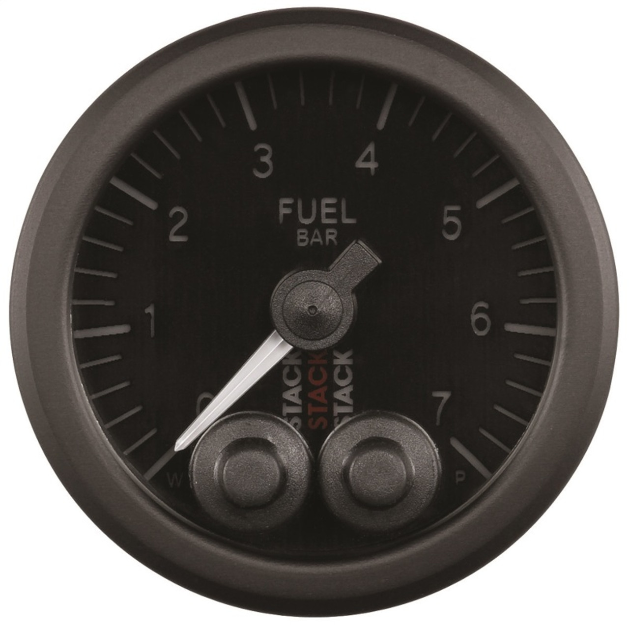 Autometer Stack 52mm 0-7 Bar M10 Male Pro-Control Fuel Pressure Gauge - Black - ST3505