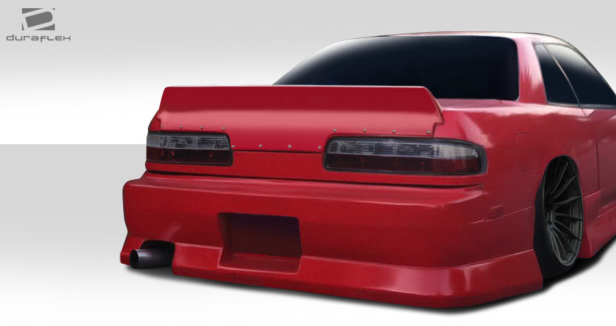 1989-1994 Nissan 240SX S13 2DR Duraflex RBS Rear Trunk Wing Spoiler - 1 Piece / Vehicle Year Make Model Trim - 1989-1994-Nissan 240SX 2DR / Product Type - Wing / Style Name -RBS / Kit Material - FRP (Fiberglass Reinforced Plastics) / Notes -