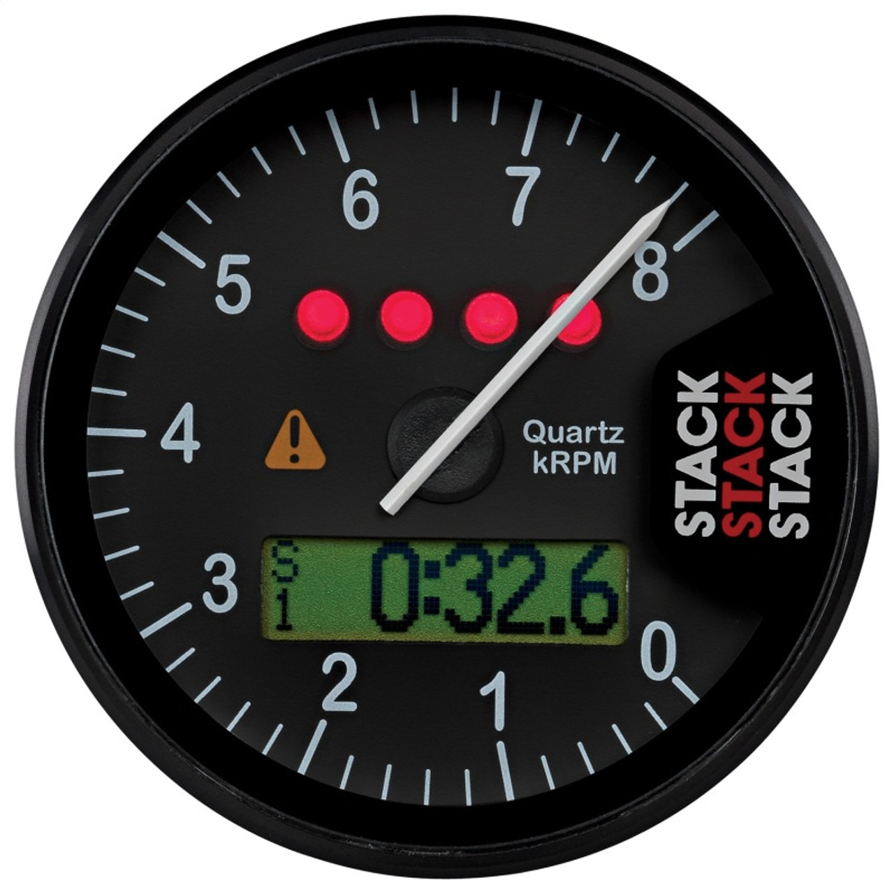 Autometer Stack Display Tachometer 0-8K RPM - Black - ST700SR-A