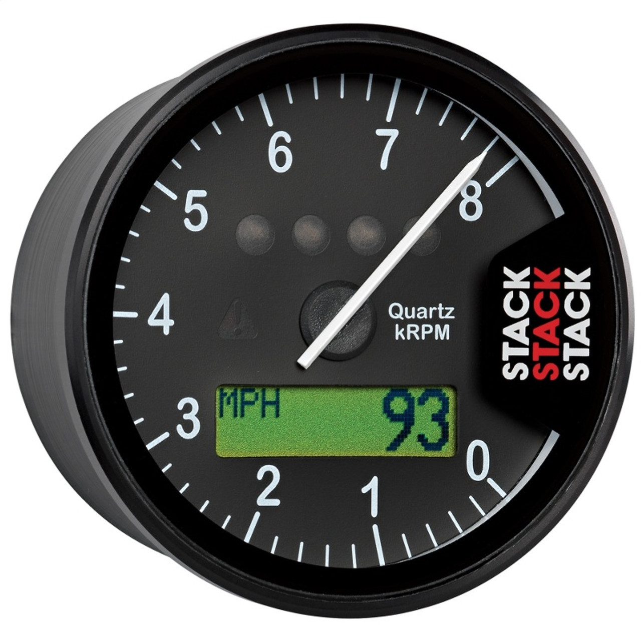 Autometer Stack Display Tachometer 0-8K RPM - Black - ST700SR-A