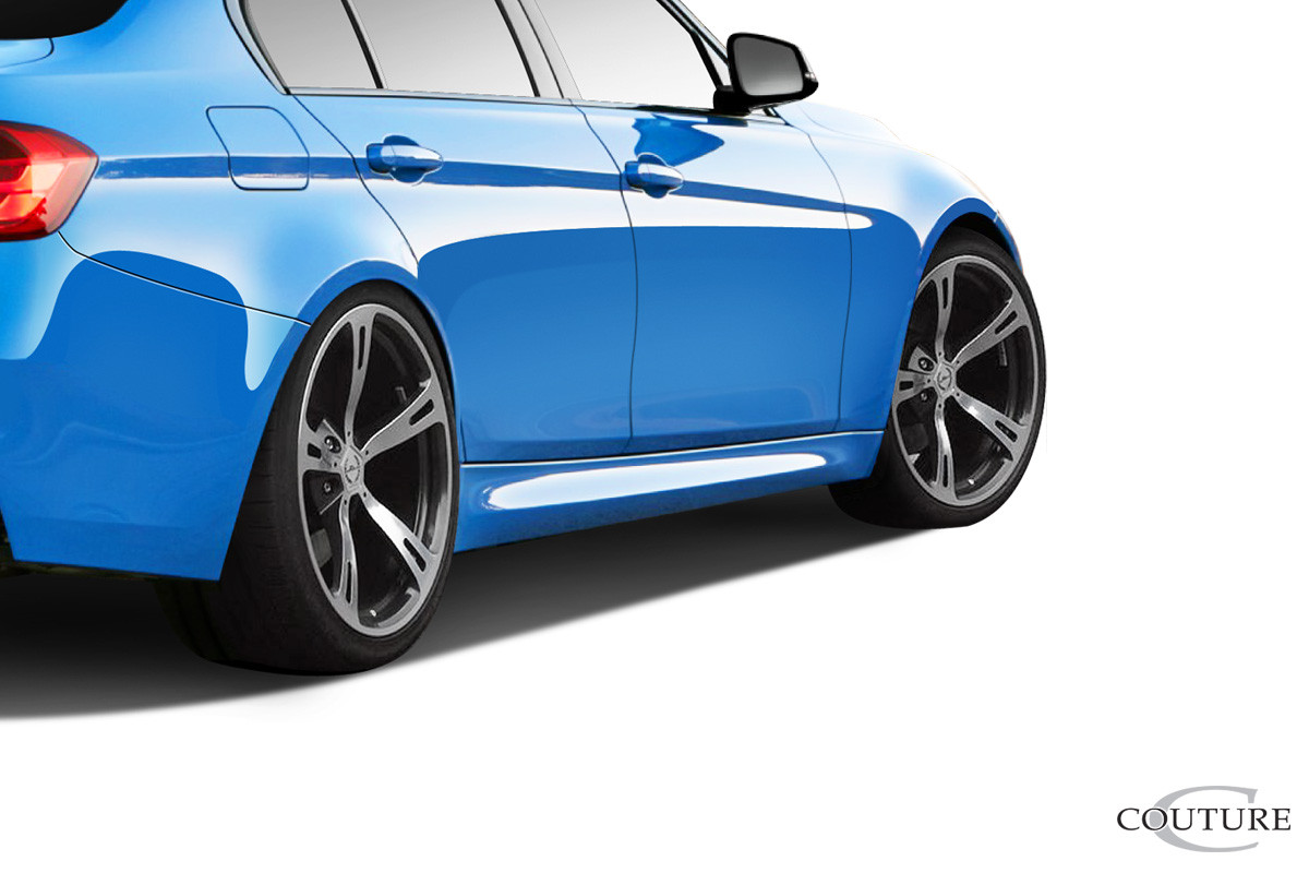 2012-2018 BMW 3 Series F30 Couture Polyurethane M3 Look Side Skirts - 2 Piece / Vehicle Year Make Model Trim - 2012-2018-BMW 3 Series ALL / Product Type - Sideskirts / Style Name -M3 Look / Kit Material - Polyurethane / Notes -