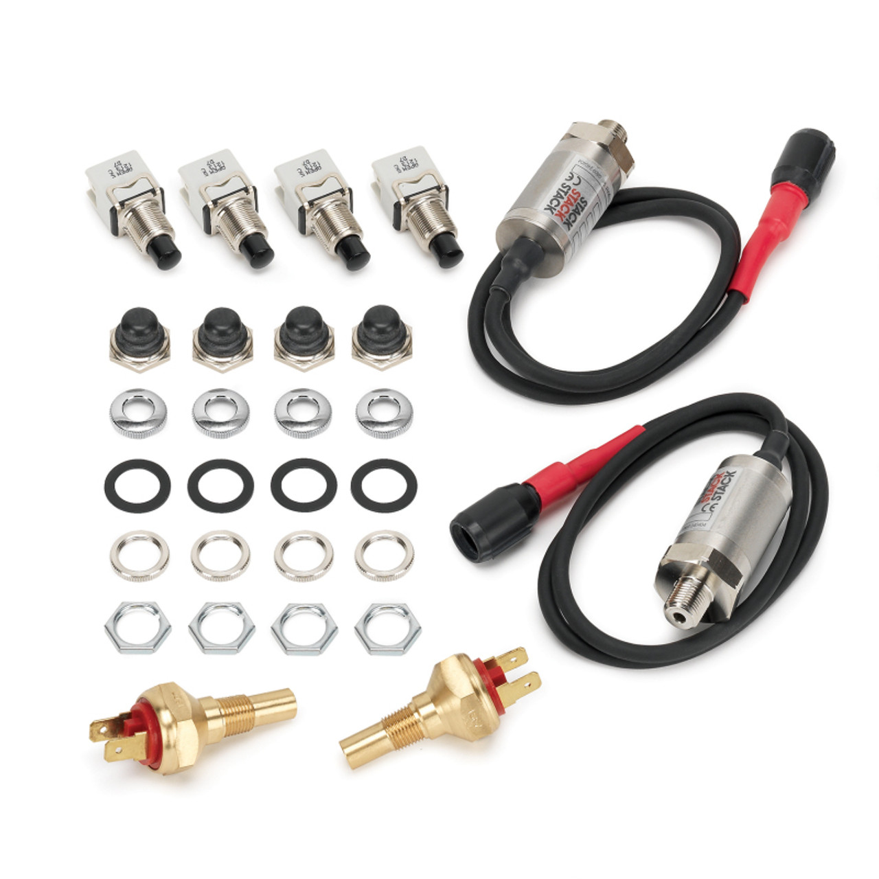 Autometer Stack Race Display Pre-Configured White 0-3-10.5K RPM (BAR, DEG. C, KM/H) - ST8100-I-EC