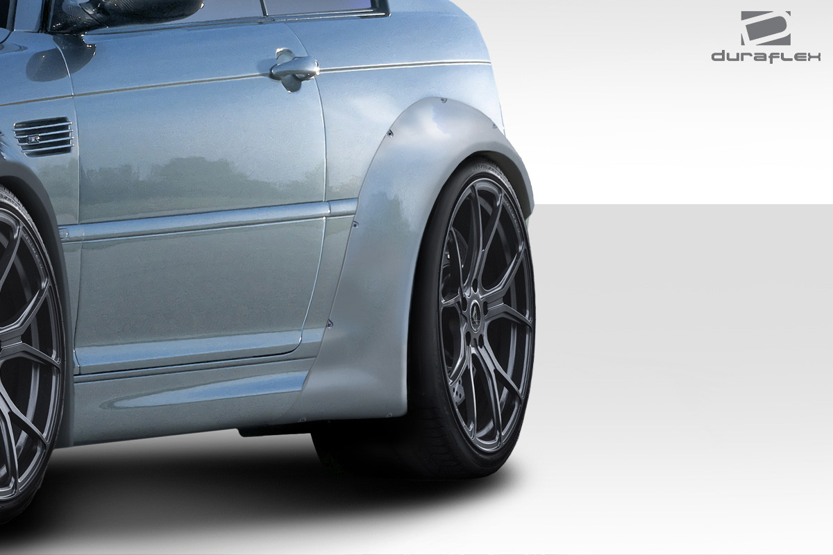 2001-2006 BMW M3 E46 Duraflex Circuit 50mm Rear Fender Flares - 2 Piece / Vehicle Year Make Model Trim - 2001-2006-BMW M3 ALL / Product Type - Fender Flare / Style Name -Circuit / Kit Material - FRP (Fiberglass Reinforced Plastics) / Notes -
