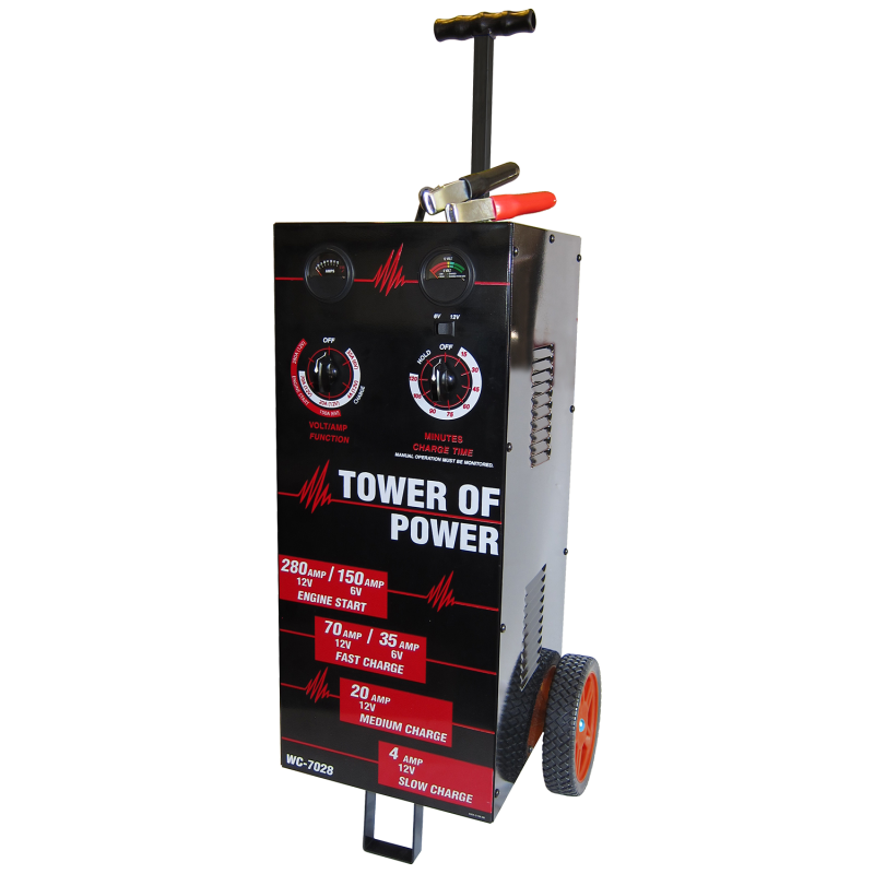 Autometer Wheel Charger Tower of Power Man 70/30/4/280 AMP - WC-7028