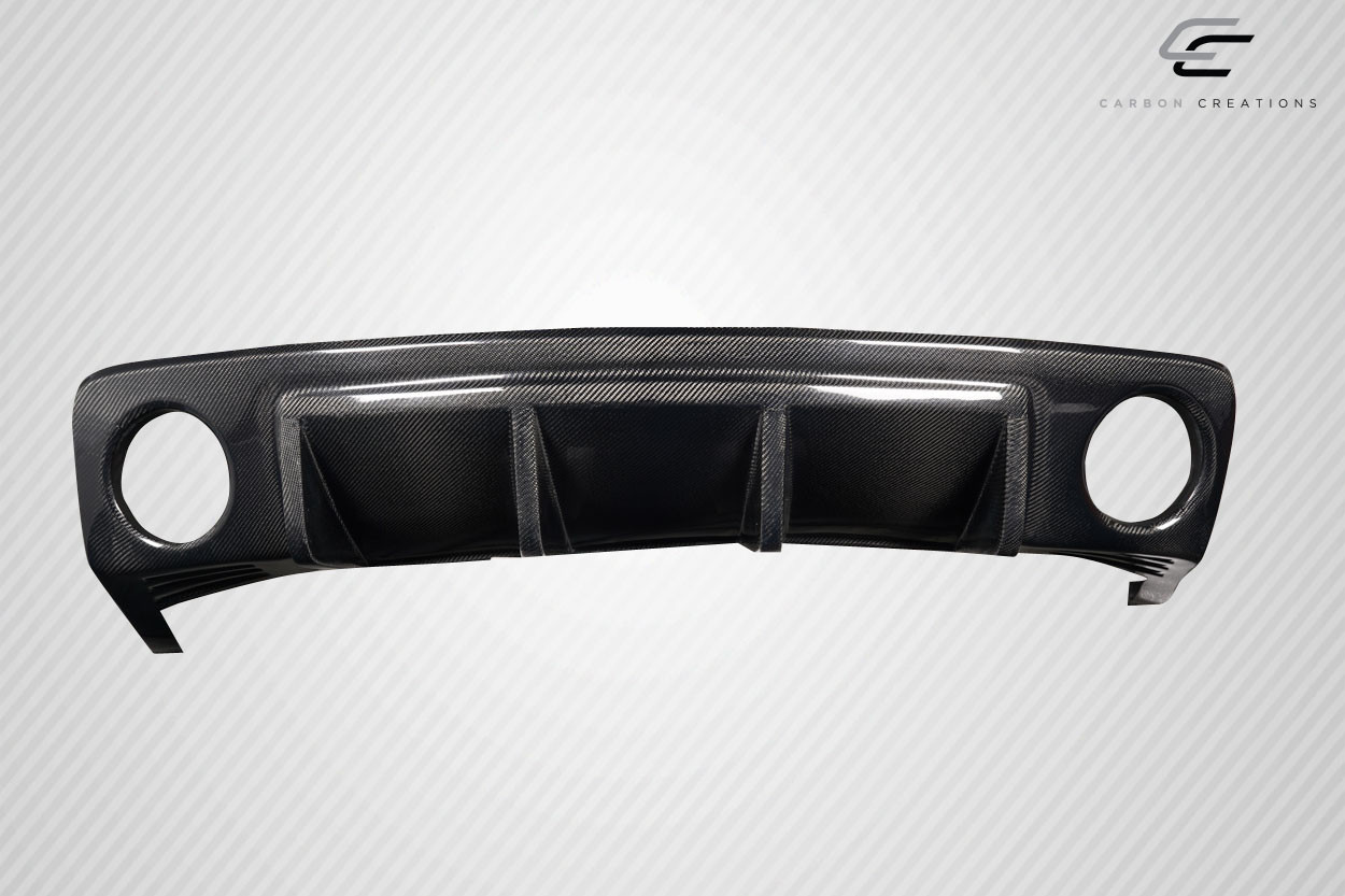2010-2013 Chevrolet Camaro Carbon Creations DriTech H Sport Rear Diffuser - 1 Piece / Vehicle Year Make Model Trim - 2010-2013-Chevrolet Camaro ALL / Product Type - Rear Lip/Add On / Style Name -H Sport / Kit Material - Carbon Fiber / Notes -