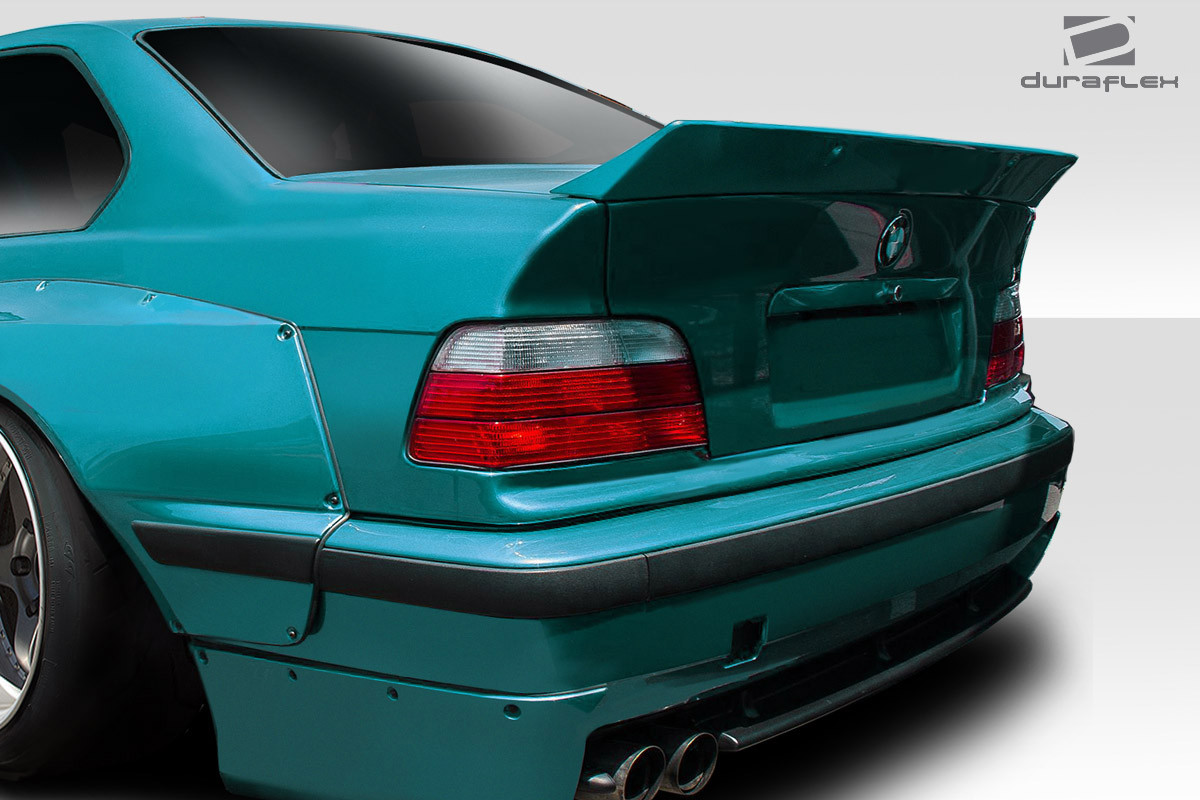 1992-1998 BMW 3 Series M3 E36 2DR Duraflex Circuit Rear Wing Spoiler - 1 Piece / Vehicle Year Make Model Trim - 1992-1998-BMW 3 Series 2DR / Product Type - Wing / Style Name -Circuit / Kit Material - FRP (Fiberglass Reinforced Plastics) / Notes -