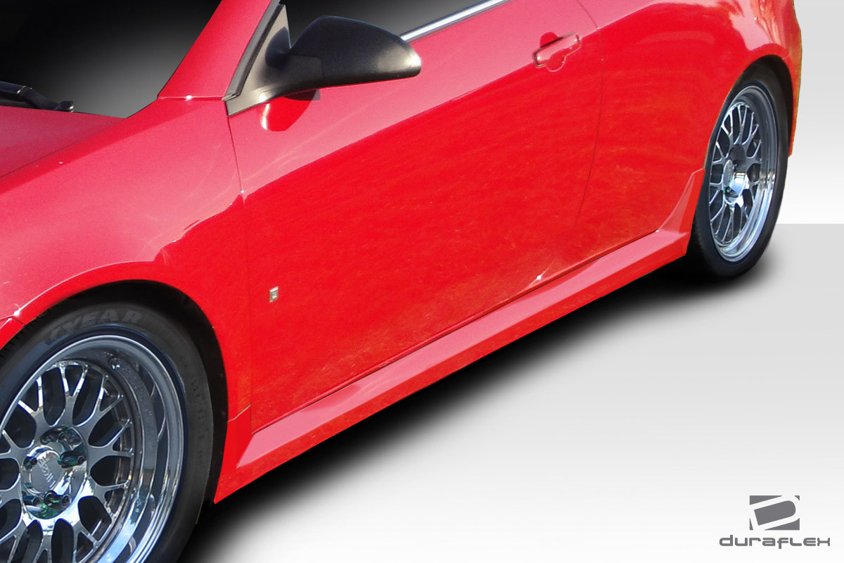2005-2010 Pontiac G6 2DR Duraflex GT Competition Side Skirts - 2 Piece / Vehicle Year Make Model Trim - 2005-2010-Pontiac G6 2DR / Product Type - Sideskirts / Style Name -GT Competition / Kit Material - FRP (Fiberglass Reinforced Plastics) / Notes -