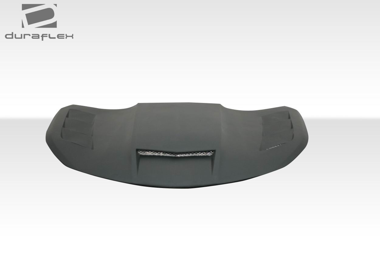 2016-2023 Chevrolet Camaro Duraflex TS-1 Hood - 1 Piece / Vehicle Year Make Model Trim - 2016-2023-Chevrolet Camaro ALL / Product Type - Hood / Style Name -TS-1 / Kit Material - FRP (Fiberglass Reinforced Plastics) / Notes - Note: Hood pins are required. Not designed for ZL1