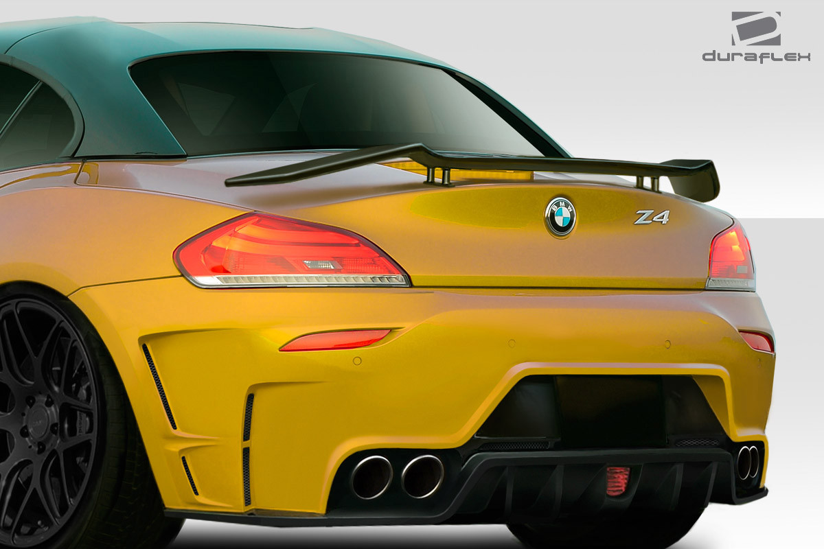 2009-2016 BMW Z4 E89 Duraflex TKR Rear Wing Spoiler - 1 Piece / Vehicle Year Make Model Trim - 2009-2016-BMW Z4 ALL / Product Type - Wing / Style Name -TKR / Kit Material - FRP (Fiberglass Reinforced Plastics) / Notes -