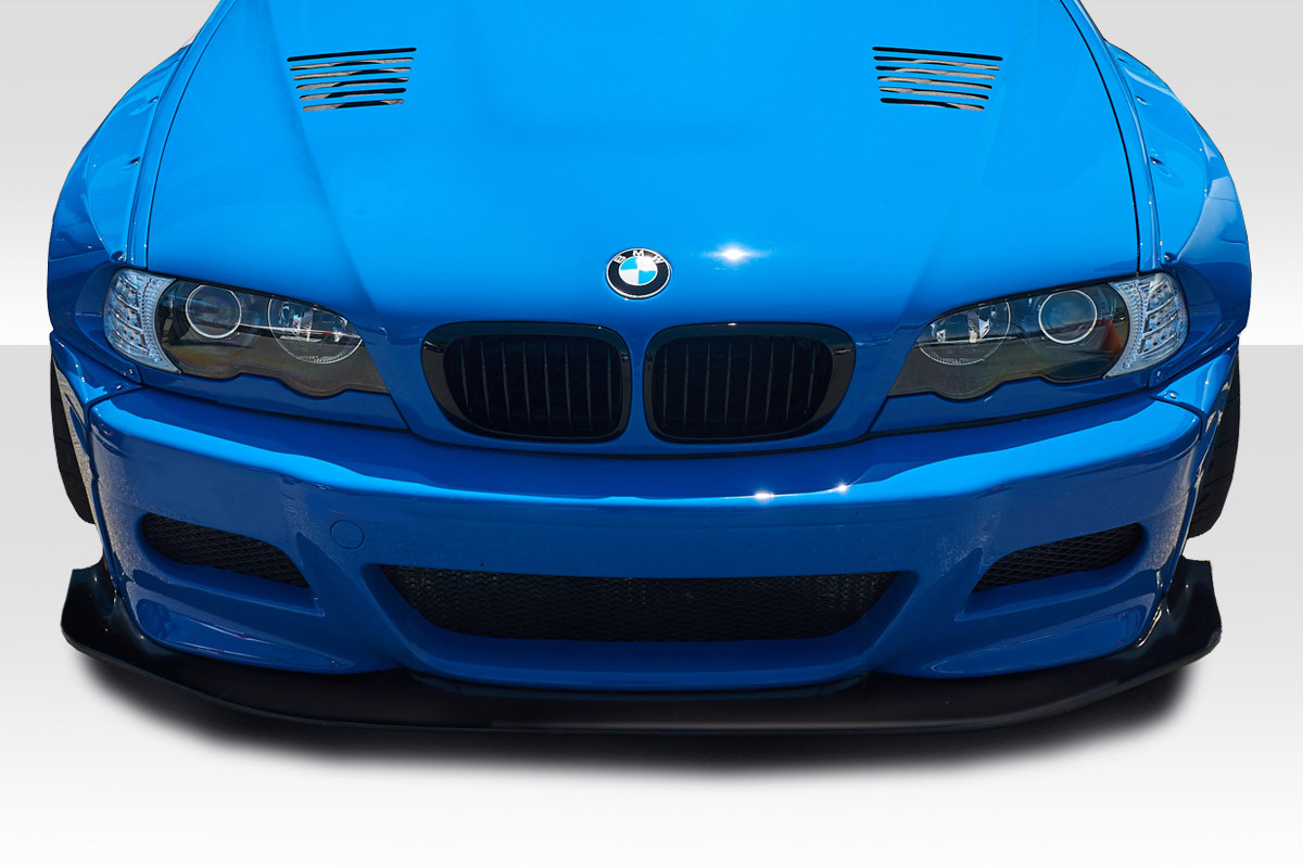 2001-2006 BMW M3 E46 Duraflex Circuit Wide Body Kit - 8 Piece - Includes Circuit Front Lip Spoiler (113447) Circuit Front Fender Flares (113449) Circuit Rear Fender Flares (113450) Circuit Rear Wing Spoiler (113451) / Vehicle Year Make Model Trim - 2001-2006-BMW M3 ALL / Product Type - Kit / Style Name -Circuit / Kit Material - FRP (Fiberglass Reinforced Plastics) / Notes -