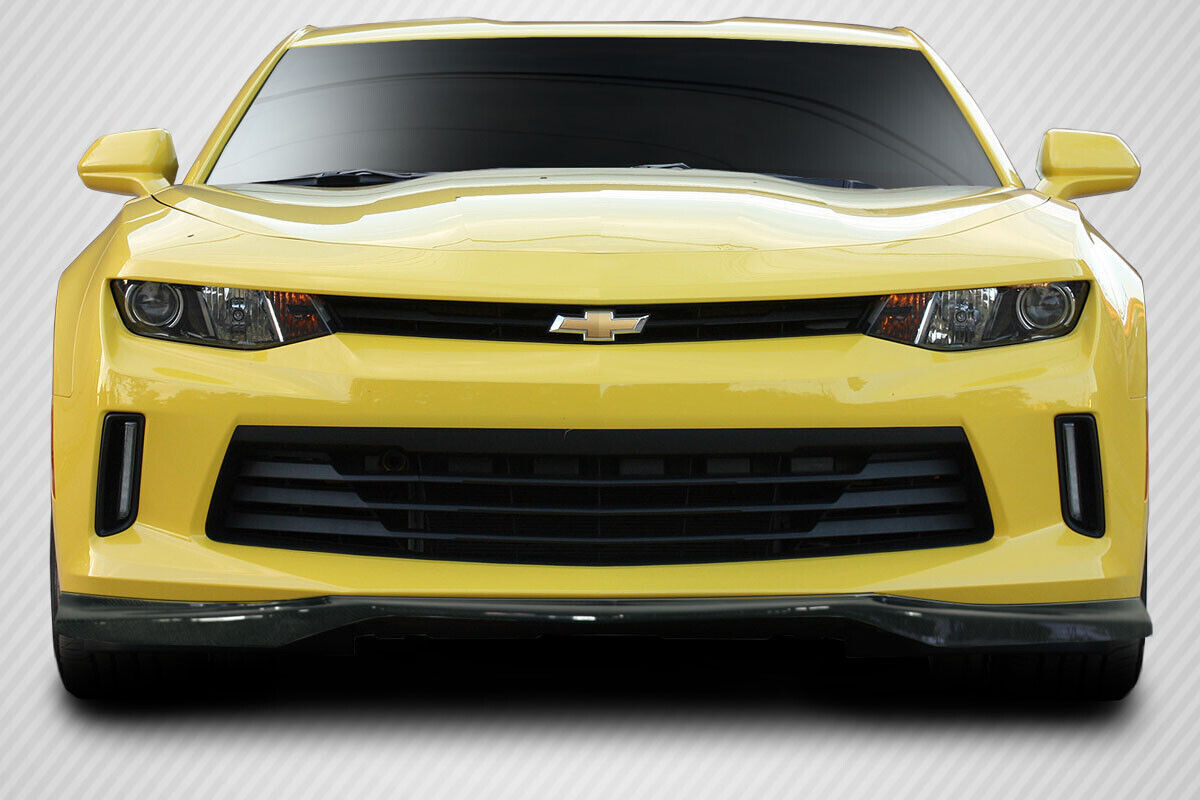 2016-2018 Chevrolet Camaro V6 Carbon Creations Arsenal Body Kit - 6 Piece - Includes Arsenal Front Lip Spoiler (113396) Arsenal Side Skirts (113392) Arsenal Rear Wing Spoiler (113394) / Vehicle Year Make Model Trim - 2016-2018-Chevrolet Camaro ALL / Product Type - Kit / Style Name -Arsenal / Kit Material - Carbon Fiber / Notes -