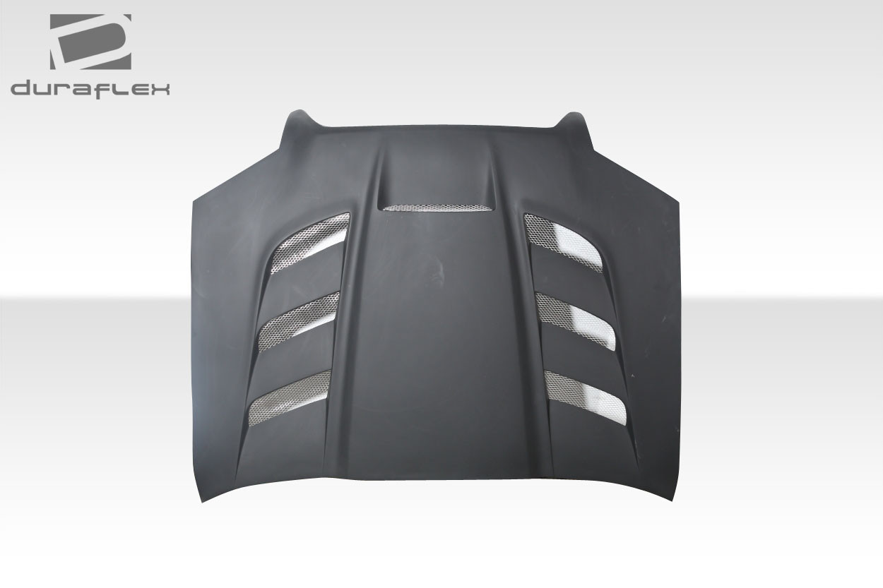 2003-2009 Toyota 4Runner Duraflex Viper Look Hood - 1 Piece / Vehicle Year Make Model Trim - 2003-2009-Toyota 4Runner ALL / Product Type - Hood / Style Name -Viper Look / Kit Material - FRP (Fiberglass Reinforced Plastics) / Notes - Hood pins are required.