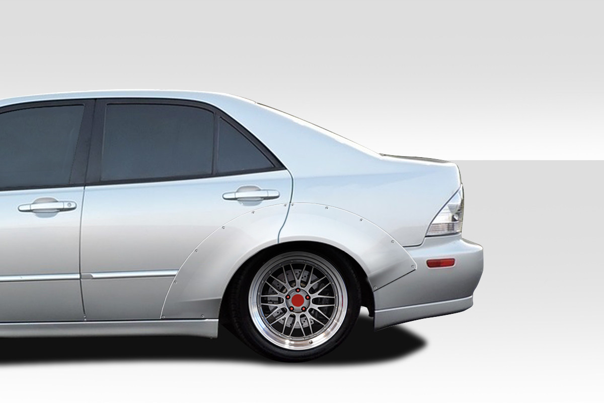 2000-2005 Lexus IS Series IS300 Duraflex RBS Wide Body Kit - 6 Piece - Includes RBS Front Fender Flares (113699) RBS Rear Fender Flares (113700) / Vehicle Year Make Model Trim - 2000-2005-Lexus IS 4DR / Product Type - Kit / Style Name -RBS / Kit Material - FRP (Fiberglass Reinforced Plastics) / Notes -
