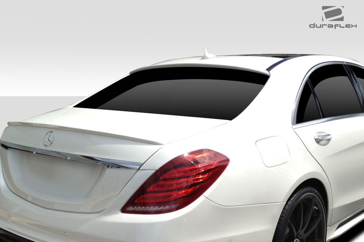 2014-2020 Mercedes S Class W222 Duraflex W-1 Roof Wing Spoiler - 1 Piece / Vehicle Year Make Model Trim - 2014-2020-Mercedes S Class ALL / Product Type - Wing / Style Name -W-1 / Kit Material - FRP (Fiberglass Reinforced Plastics) / Notes -