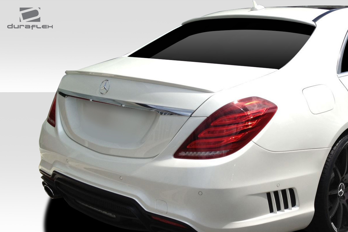 2014-2020 Mercedes S Class W222 Duraflex W-1 Trunk Wing Spoiler - 1 Piece / Vehicle Year Make Model Trim - 2014-2020-Mercedes S Class ALL / Product Type - Wing / Style Name -W-1 / Kit Material - FRP (Fiberglass Reinforced Plastics) / Notes -