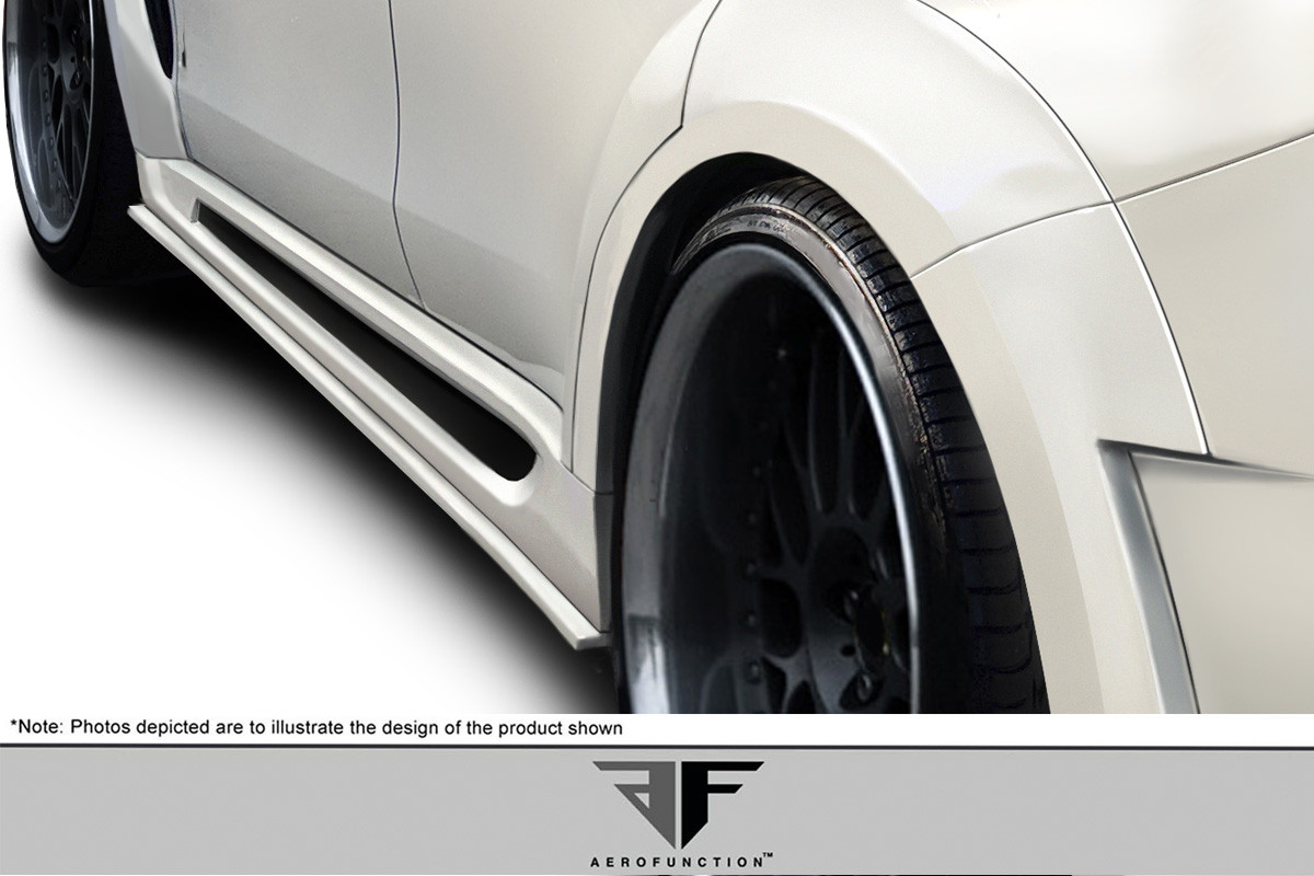 2015-2019 BMW X6 F16 / X6M F86 AF-1 Side Splitters ( GFK ) - 2 Piece (S)