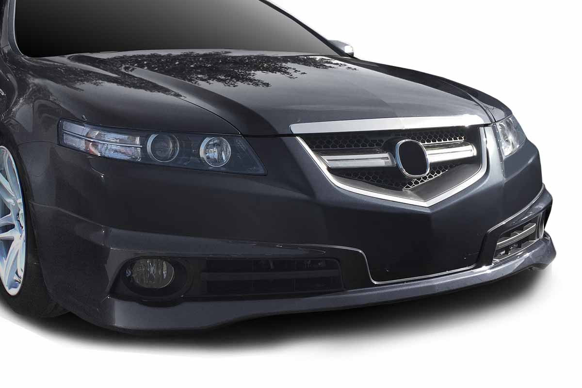 2007-2008 Acura TL Type S Duraflex Aspec Look Front Lip - 1 Piece / Vehicle Year Make Model Trim - 2007-2008-Acura TL ALL / Product Type - Front Lip/Add On / Style Name -Type S / Kit Material - FRP (Fiberglass Reinforced Plastics) / Notes -