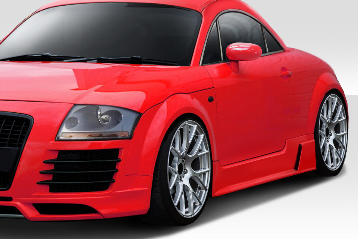 2000-2006 Audi TT 8N Duraflex Regulator Side Skirts - 2 Piece / Vehicle Year Make Model Trim - 2000-2006-Audi TT ALL / Product Type - Sideskirts / Style Name -Regulator / Kit Material - FRP (Fiberglass Reinforced Plastics) / Notes -