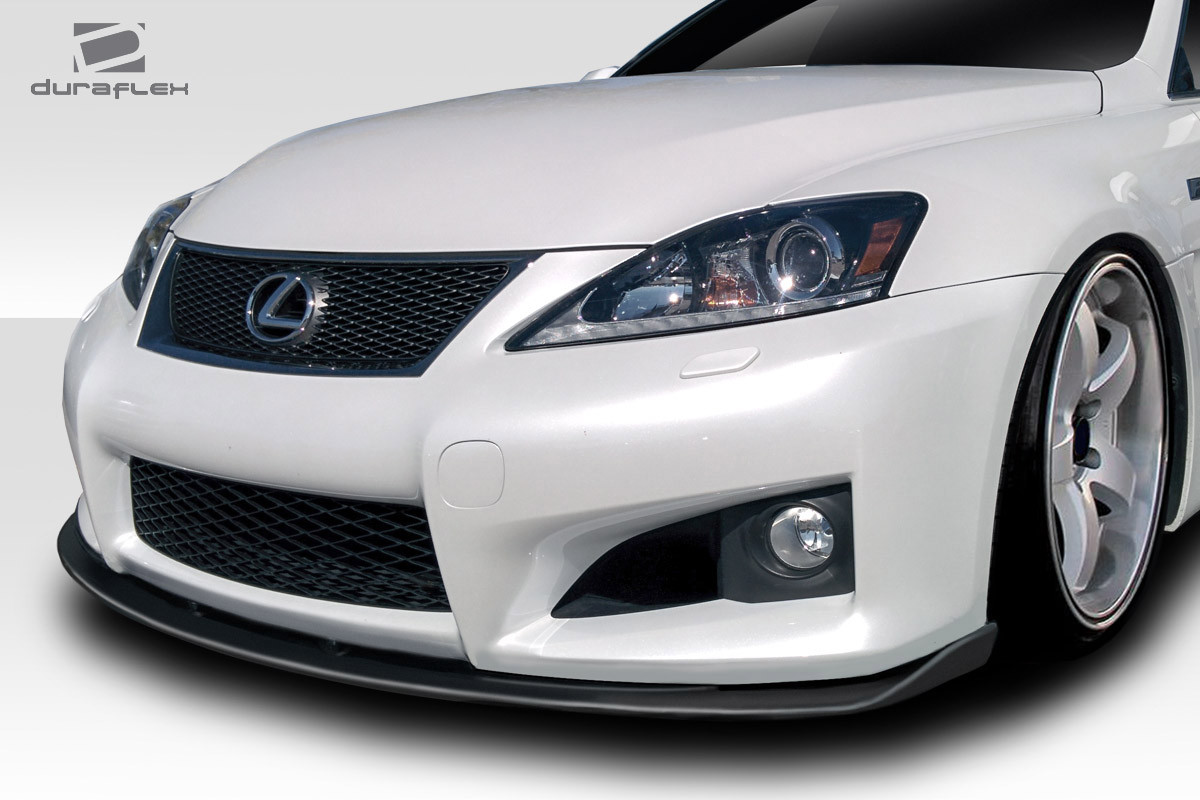 2008-2014 Lexus IS-F Duraflex Luxion Front Lip Splitter - 1 Piece / Vehicle Year Make Model Trim - 2008-2014-Lexus IS-F ALL / Product Type - Front Lip/Add On / Style Name -Luxion / Kit Material - FRP (Fiberglass Reinforced Plastics) / Notes -