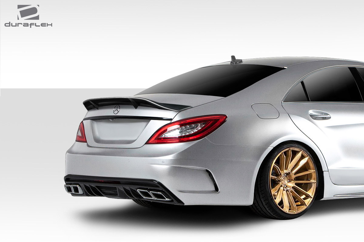 2012-2018 Mercedes CLS Class W218 Duraflex R-Tech Wing Spoiler - 1 Piece / Vehicle Year Make Model Trim - 2012-2018-Mercedes CLS ALL / Product Type - Wing / Style Name -R-Tech / Kit Material - FRP (Fiberglass Reinforced Plastics) / Notes -