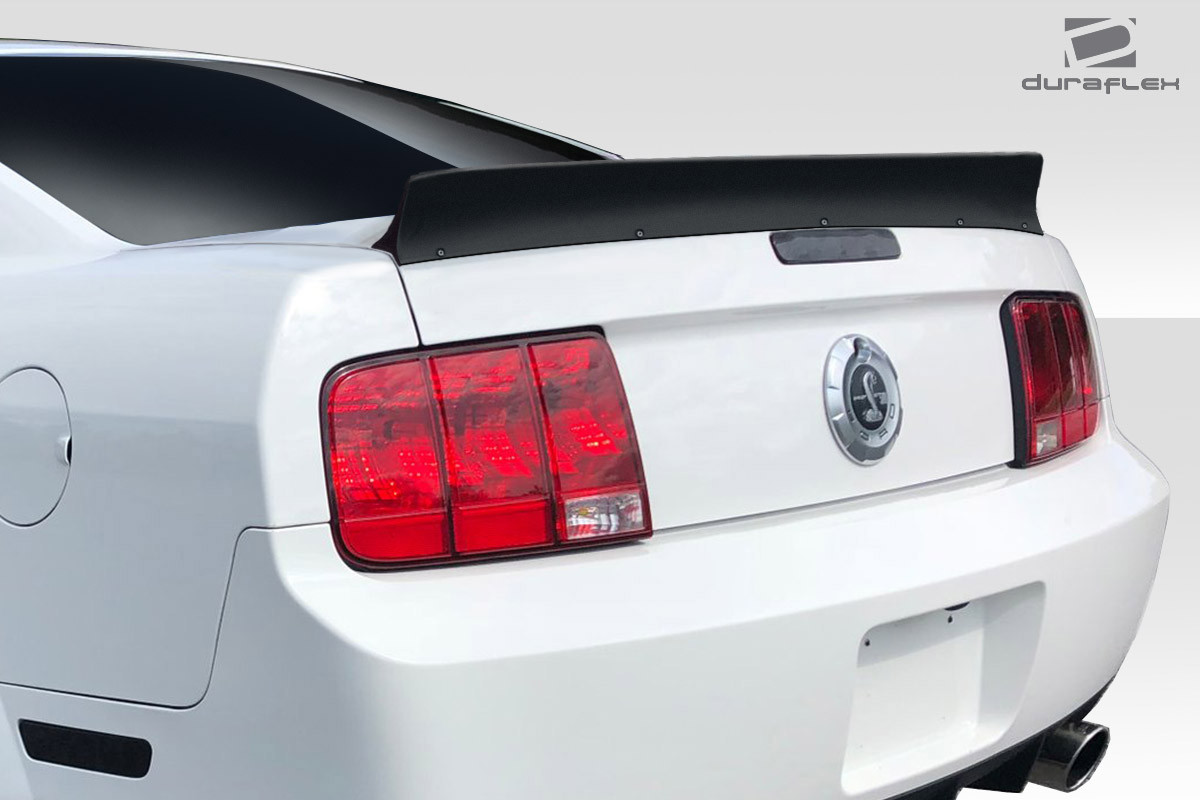2005-2009 Ford Mustang Duraflex RBS Wing - 1 Piece (S) / Vehicle Year Make Model Trim - 2005-2009-Ford Mustang ALL / Product Type - Wing / Style Name -RBS / Kit Material - FRP (Fiberglass Reinforced Plastics) / Notes -