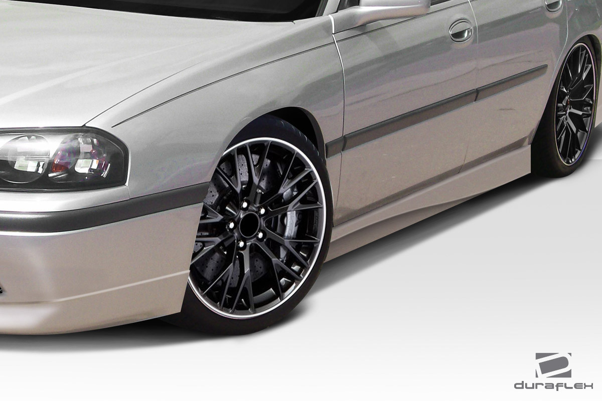 2000-2005 Chevrolet Impala Duraflex Champion Side Skirts - 2 Piece / Vehicle Year Make Model Trim - 2000-2005-Chevrolet Impala ALL / Product Type - Sideskirts / Style Name -Champion / Kit Material - FRP (Fiberglass Reinforced Plastics) / Notes -