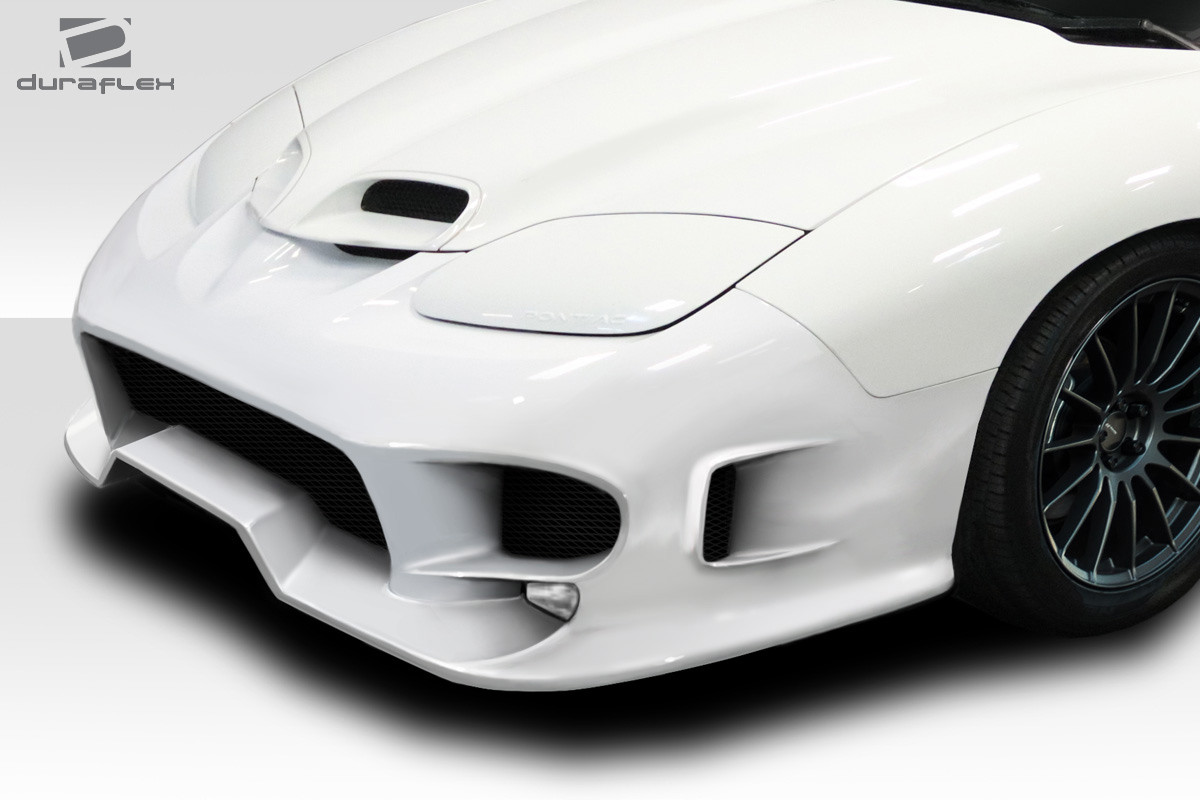 1998-2002 Pontiac Firebird Duraflex Vader Front Bumper - 1 Piece / Vehicle Year Make Model Trim - 1998-2002-Pontiac Firebird ALL / Product Type - Front Bumper / Style Name -Vader / Kit Material - FRP (Fiberglass Reinforced Plastics) / Notes -