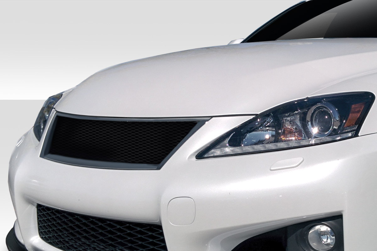 2008-2014 Lexus IS-F Duraflex W1 Grille - 1 Piece / Vehicle Year Make Model Trim - 2008-2014-Lexus IS-F ALL / Product Type - Grilles / Style Name -W1 / Kit Material - FRP (Fiberglass Reinforced Plastics) / Notes - Note: Must be used with W1 front bumper item 114733