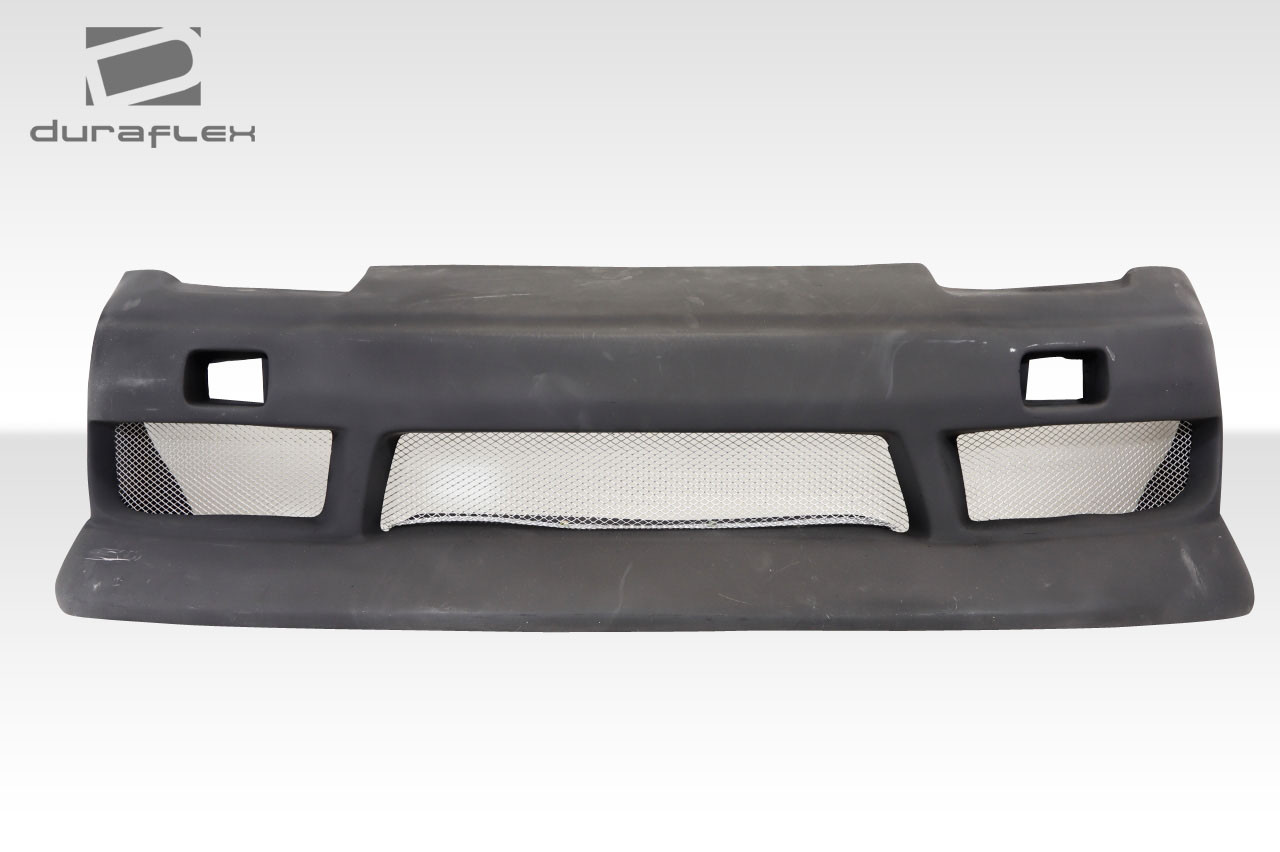 1989-1994 Nissan 240SX S13 Duraflex B-Sport Wide Body Front Bumper Cover - 1 Piece / Vehicle Year Make Model Trim - 1989-1994-Nissan 240SX ALL / Product Type - Front Bumper / Style Name -B-Sport / Kit Material - FRP (Fiberglass Reinforced Plastics) / Notes - Note: Requires Wide Body Front Fenders