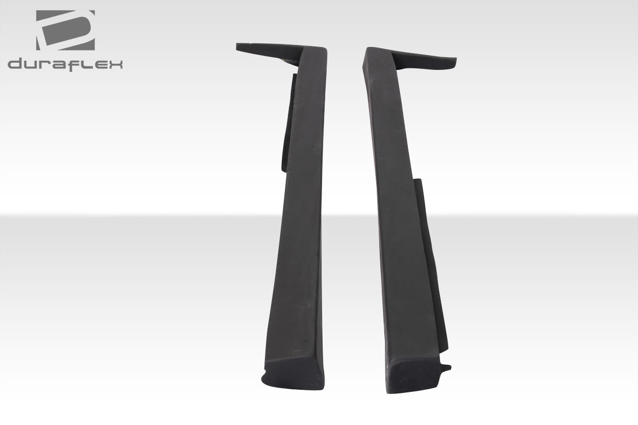 1991-1997 Toyota Previa Duraflex FAB Side Skirts Rocker Panels - 2 Piece / Vehicle Year Make Model Trim - 1991-1997-Toyota Previa ALL / Product Type - Sideskirts / Style Name -FAB / Kit Material - FRP (Fiberglass Reinforced Plastics) / Notes - note: Side skirts and door caps are designed for the Japanese model Estima which has the sliding door on the opposite side of the US model, major modification and fabrication is needed.