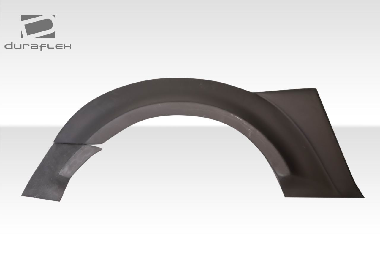2015-2023 Ford Mustang Duraflex KT Wide Body Rear Fender Flares - 4 Piece / Vehicle Year Make Model Trim - 2015-2023-Ford Mustang ALL / Product Type - Fender Flare / Style Name -KT Wide Body / Kit Material - FRP (Fiberglass Reinforced Plastics) / Notes -