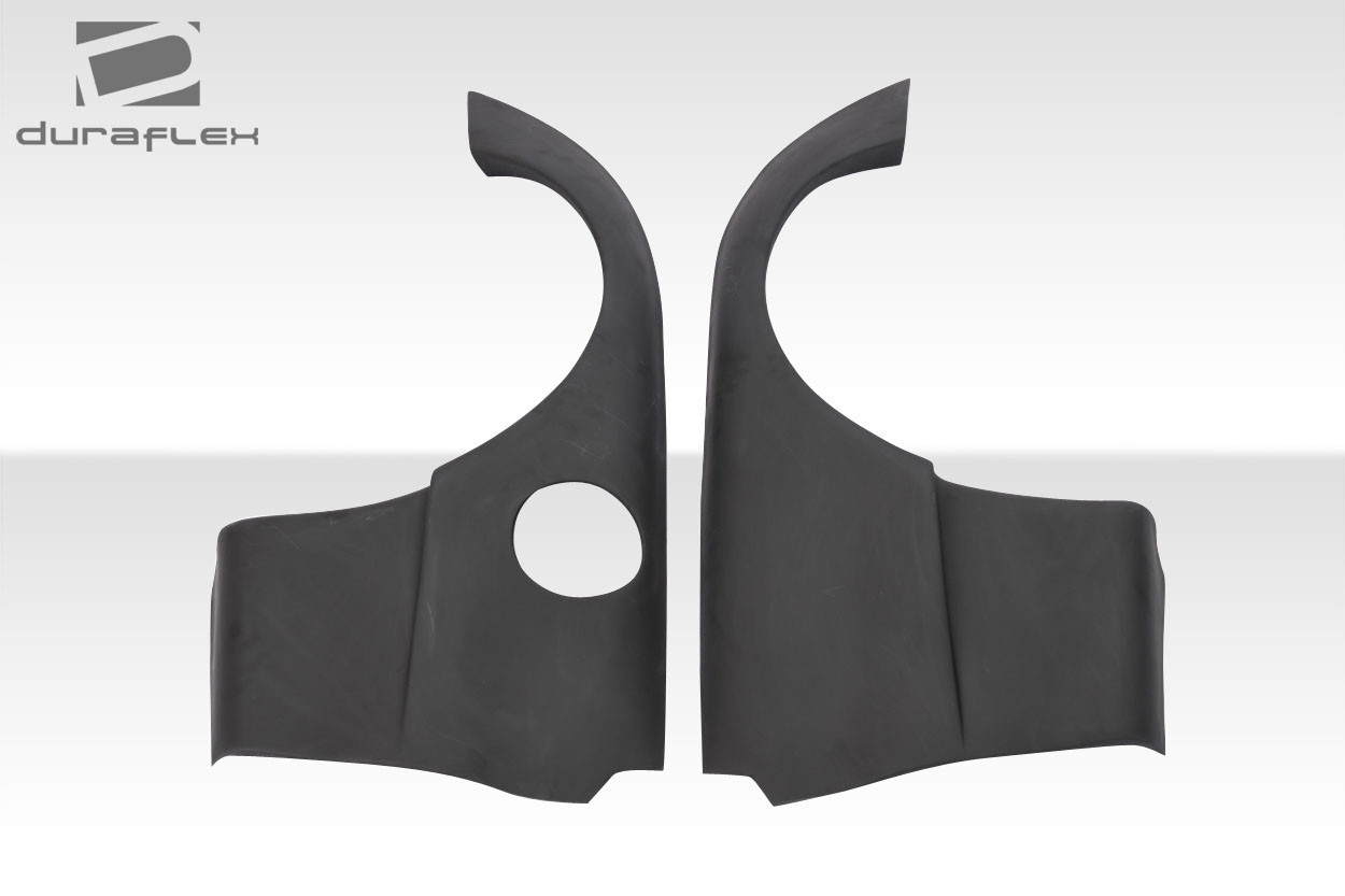1993-1997 Mazda RX-7 Duraflex RE GT Wide Body Rear Fender Flares - 2 Piece / Vehicle Year Make Model Trim - 1993-1997-Mazda RX7 ALL / Product Type - Fender Flare / Style Name -RE GT / Kit Material - FRP (Fiberglass Reinforced Plastics) / Notes -