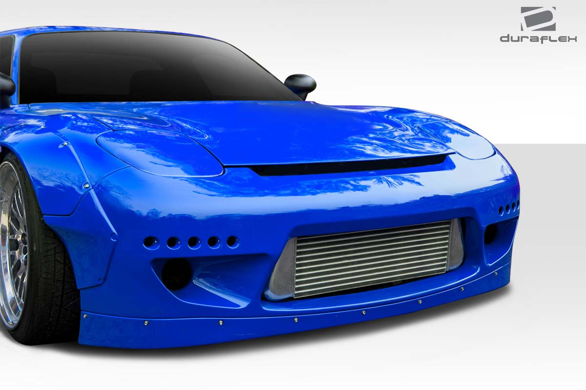 1993-1997 Mazda RX-7 Duraflex TKO RBS Wide Body Front Bumper Cover - 1 Piece (S) / Vehicle Year Make Model Trim - 1993-1997-Mazda RX7 ALL / Product Type - Front Bumper / Style Name -TKO RBS / Kit Material - FRP (Fiberglass Reinforced Plastics) / Notes -