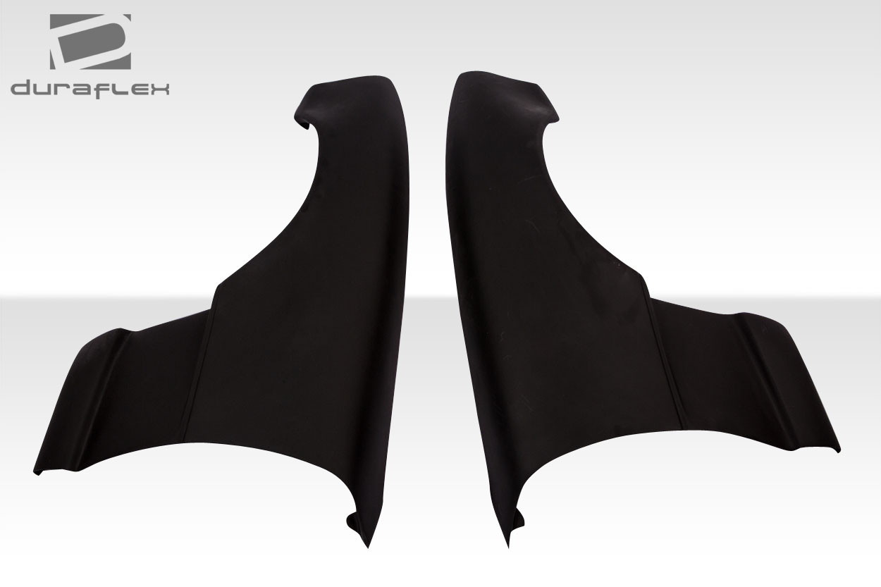 1990-1997 Mazda Miata Duraflex Afterburner 25mm Front Fenders - 2 Piece / Vehicle Year Make Model Trim - 1990-1997-Mazda Miata ALL / Product Type - Fender / Style Name -Afterburner / Kit Material - FRP (Fiberglass Reinforced Plastics) / Notes -