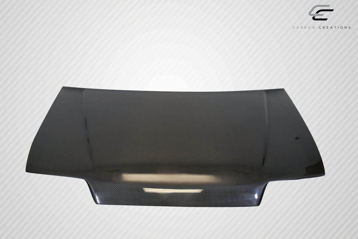 1988-1991 Honda Civic HB CR-X Carbon Creations SiR Look Style Hood - 1 Piece / Vehicle Year Make Model Trim - 1988-1991-Honda Civic HB / Product Type - Hood / Style Name -SiR Look / Kit Material - Carbon Fiber / Notes - Note: Hood pins are required.