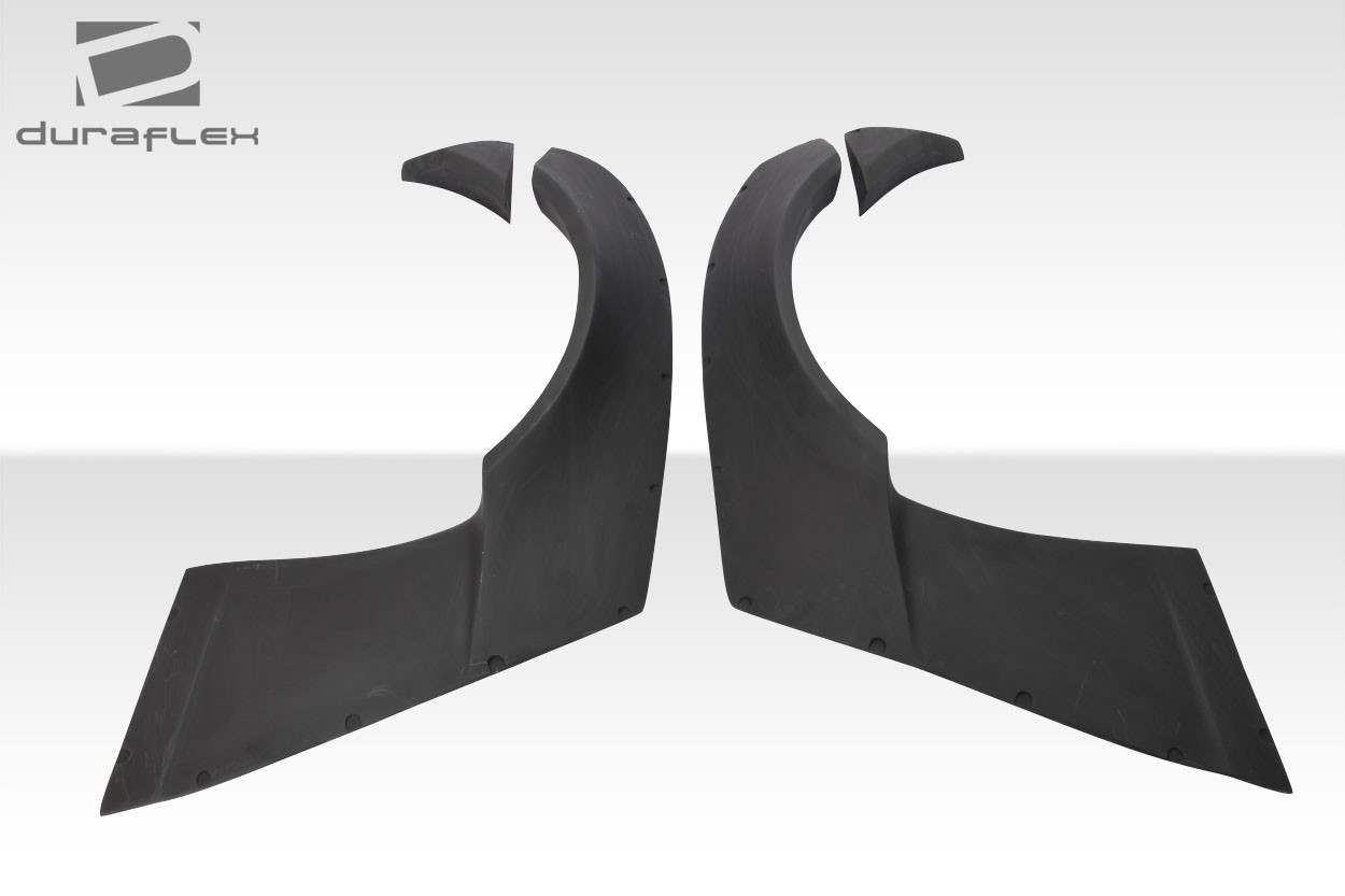 2010-2015 Chevrolet Camaro Duraflex Grid Front Fender Flares - 4 Piece / Vehicle Year Make Model Trim - 2010-2015-Chevrolet Camaro ALL / Product Type - Fender Flare / Style Name -Grid / Kit Material - FRP (Fiberglass Reinforced Plastics) / Notes -