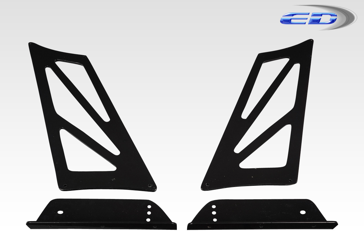 Universal Tall 19" VRX Wing Stands - 4 Piece ( Includes bottom mounting bracket ) / Vehicle Year Make Model Trim - --   / Product Type - Accessory / Style Name -\Universal VRX / Kit Material - metal / Notes -