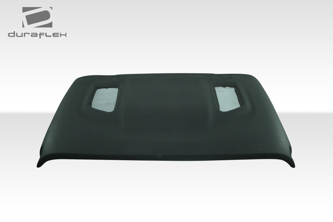 2018-2025 Jeep Wrangler JL Gladiator JT Duraflex MPR Hood - 1 Piece / Vehicle Year Make Model Trim - 2018-2025-Jeep Wrangler ALL / Product Type - Hood / Style Name -MPR / Kit Material - FRP (Fiberglass Reinforced Plastics) / Notes - Note: Hood pins are required.